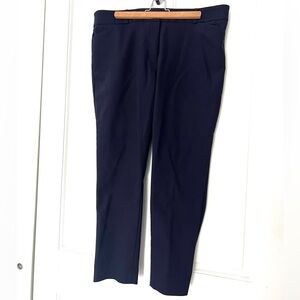 LOFT Marisa Skinny pants size 14 Navy Blue